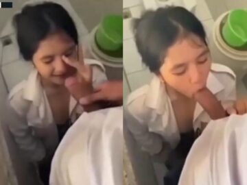Rủ em ny mới lớn về nhà bú cu cực khủng
