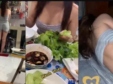 Em sinh viên mời về phòng ăn cơm rồi ăn em luôn