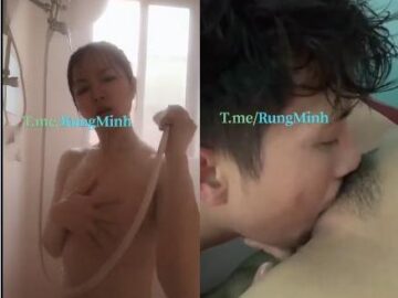 Tắm sách sẽ xong là cho anh bú liền